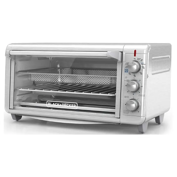 Horno tostador de convección Black & Decker Para Encimera Capacidad XL TO3265xSS-LA