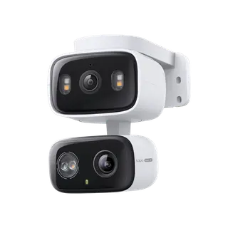 TP Link camara de seguridad con doble lente y movimiento panoramico/inclinacion para interiores y exteriores - Tapo C246D