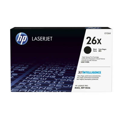 Cartucho de Tóner HP 26X Negro CF226X