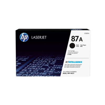 Cartucho de Tóner HP 87A Negro CF287A