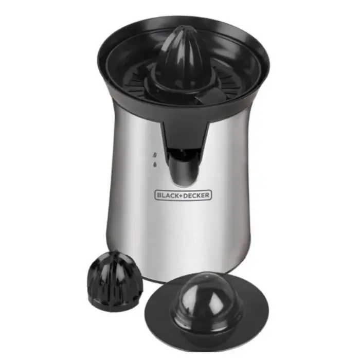 Exprimidor De Citricos Black & Decker Acero Inoxidable Reversible Frecuencia 60hz-Plateado CJ4000S