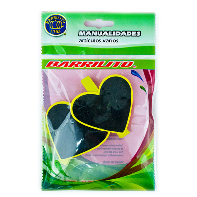 Clip Barrilito de Madera Pizarron Corazones wclp13 2 piezas