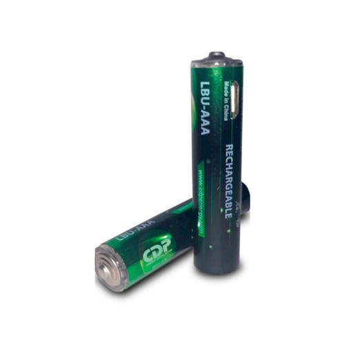 Batería CDP Recargable por Micro-USB AAA Blister de 2 Unidades