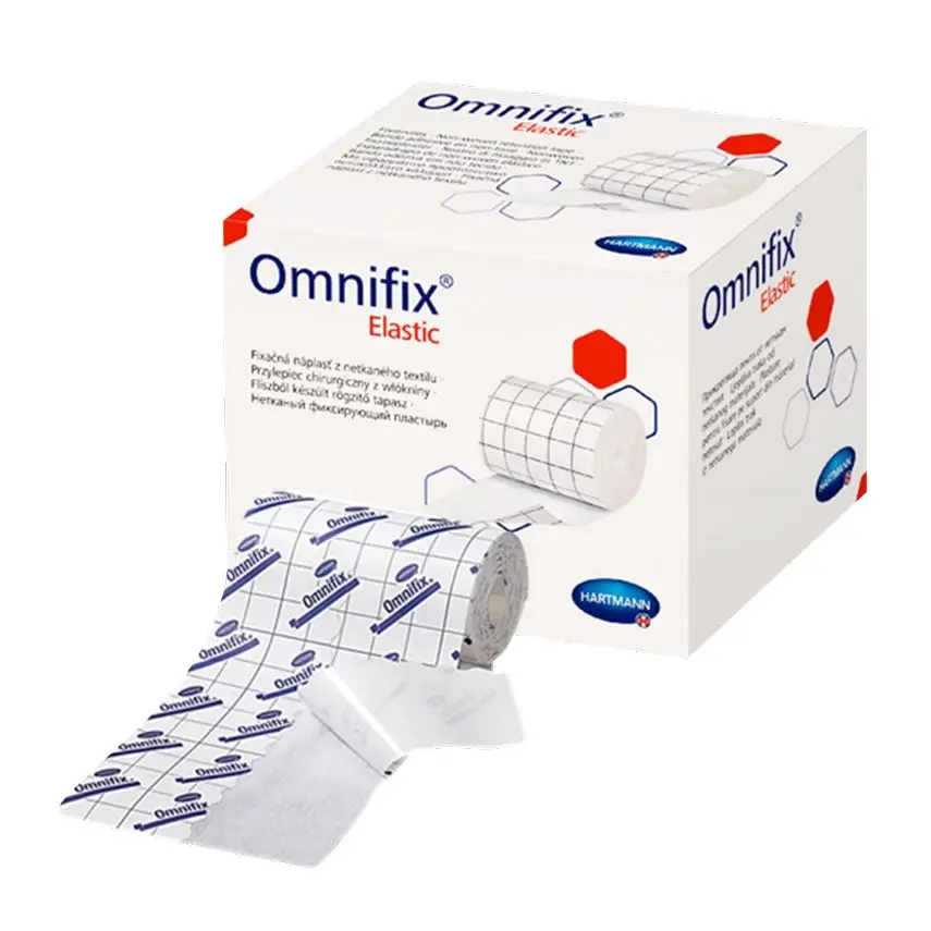 Apósito Secundario Hartmann Omnifix Elastic Cinta Adhesiva de Tela 2.5 cm x 10m Unidad 900606