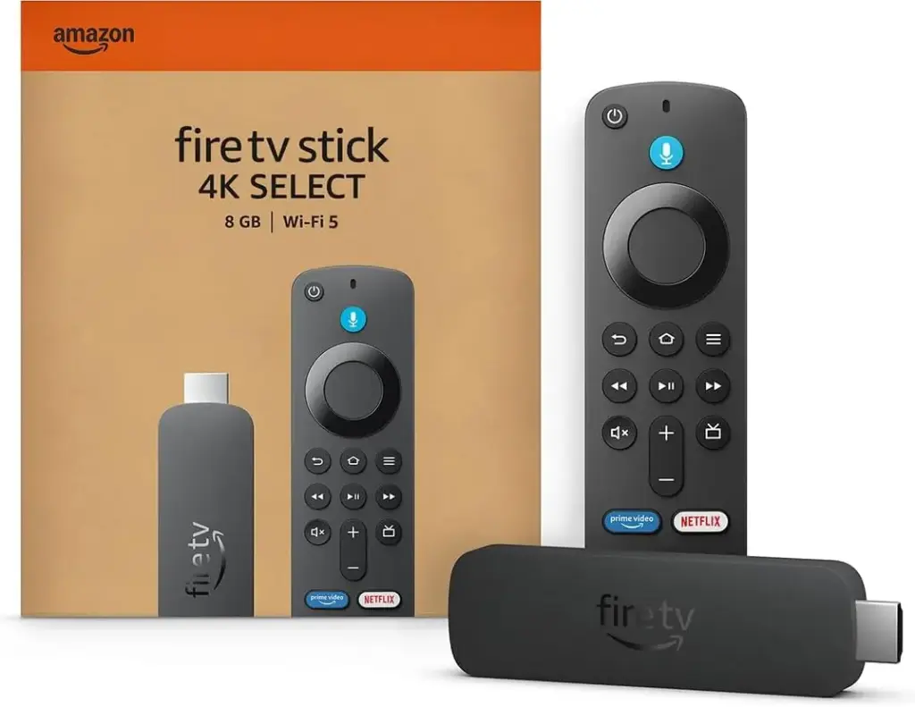 Dispositivo de Streaming Amazon Fire TV Stick 4K Select Negro