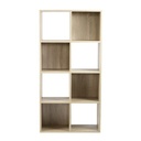 Librero Kenneth Cole Cubo unit Roble W61.5 x H122.5 x D29.5 cm KCWD2022052-O