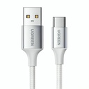 CABLE UGREEN US288 CARGA RAPIDA USB-A A USB-C 3A 1 METROS 60126