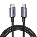 CABLE UGREEN US316 USB-C TRENZADO 2METROS 70429