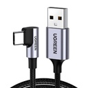 CABLE UGREEN US284 USB-A A USB-C ANGULO RECTO 2METROS 50942