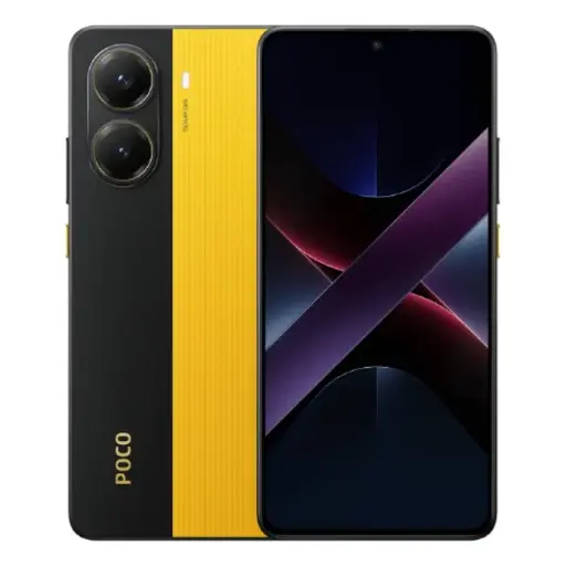 Celular Xiaomi Poco X7 Pro 5G 256GB 8GB-RAM Negro/Amarillo | ADN