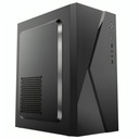 CASE CM04Q1RA001C MICRO ATX U1*2+ AUDIO + FUENTE DE PODER 600W
