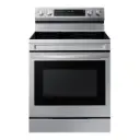 Cocina Eléctrica Samsung 30" 5 Quemadores Wi-fi Silver NE63F6711SR/AP