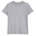 Camiseta lisa gris