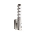 Arbotante con sensor, lamina de acero inoxidable