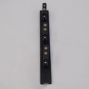 Barra triple spot cilíndro sobreponer 6 Led's