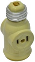 PORTALAMPARA CON RECEPTACULO DOBLE 125 V. 660 WA