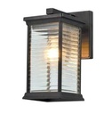 ARBOTANTE REDONDO TRIPLE RAYA, ALUMINIO, GRIS E26