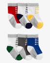 Set de 6 pares de medias zapatito