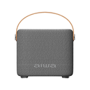 PARLANTE PORTATIL RECARGABLE BT/FM/ RESISTENTE AL AGUA AWS70BT-GY AIWA AWS70BT-GY