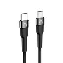 ARGOM CABLE CARGA RAPIDA TIPO C A TIPO C 240W ARG-CB-0073BK