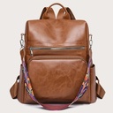 Mochila para Mujer Antirrobo Cafe MPMACB