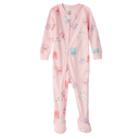 Pijama enteriza de algodón con estampado de monstruitos para bebé