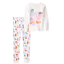 Pijama de Niña 2 Piezas – Fantasmitas de Halloween 👻