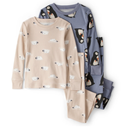 Pijama 4 piezas pingüinos y osos polares