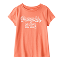 Blusa naranja “Pumpkin Spice” para niña