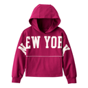 Sudadera con gorro New York para niña