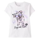 Blusa perrita con lentes de corazón