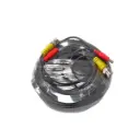 CABLE 30M CON CONECTOR BNC Y DC PARA CAMARA A XVR COAXIAL - 30 METROS TEKLINK FLM CABLE30M