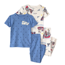 Pijama de Niño 4 Piezas – Aventura Marina ⚓