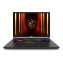 LAPTOP GAMING MSI VECTOR 16 HX AI A2XWHG-275US INGLES 16 PULG INTEL CORE ULTRA 7 255HX 16GB RAM DDR5 1TB SSD RTX 5070 TI 12GB GDDR7 RGB WIN 11 HOME VECTOR16HXA2275