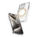 Funda ITSKINS Avana Aura para iPhone 15 Pro Max, compatible MagSafe, Dorado