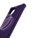 Funda ITSKINS Ballistic R Nylon para Samsung Galaxy S24 Plus, compatible MagSafe, Morado profundo