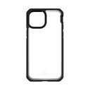 Funda ITSKINS Hybrid Solid para iPhone 13 Pro Max / 12 Pro Max, Negro y transparente