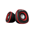 Parlantes XTech Estéreo USB Rojo XTS-115RD