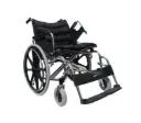 Silla de Ruedas Bariátrica HOSP 22″ Ergonómica Negra SC-SW24-56