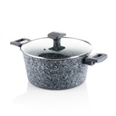 Olla Westinghouse Granito Con Tapa Gris 24cm WCCC0070024GGY