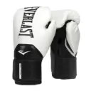 Guantes De Boxeo Everlast Elite 2 12oz Blanco con Negro P00003276
